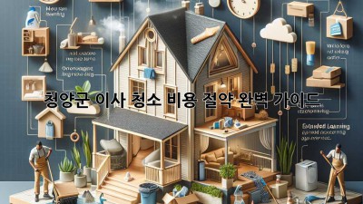 청양군 이사 청소 비용 절약 완벽 가이드